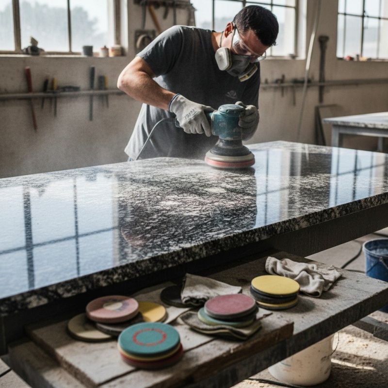 Granite Countertop Polishing